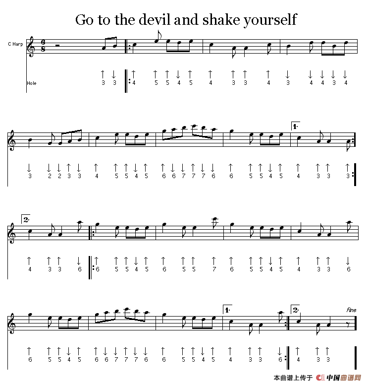 Go tu the deviland shake yourself（布鲁斯）