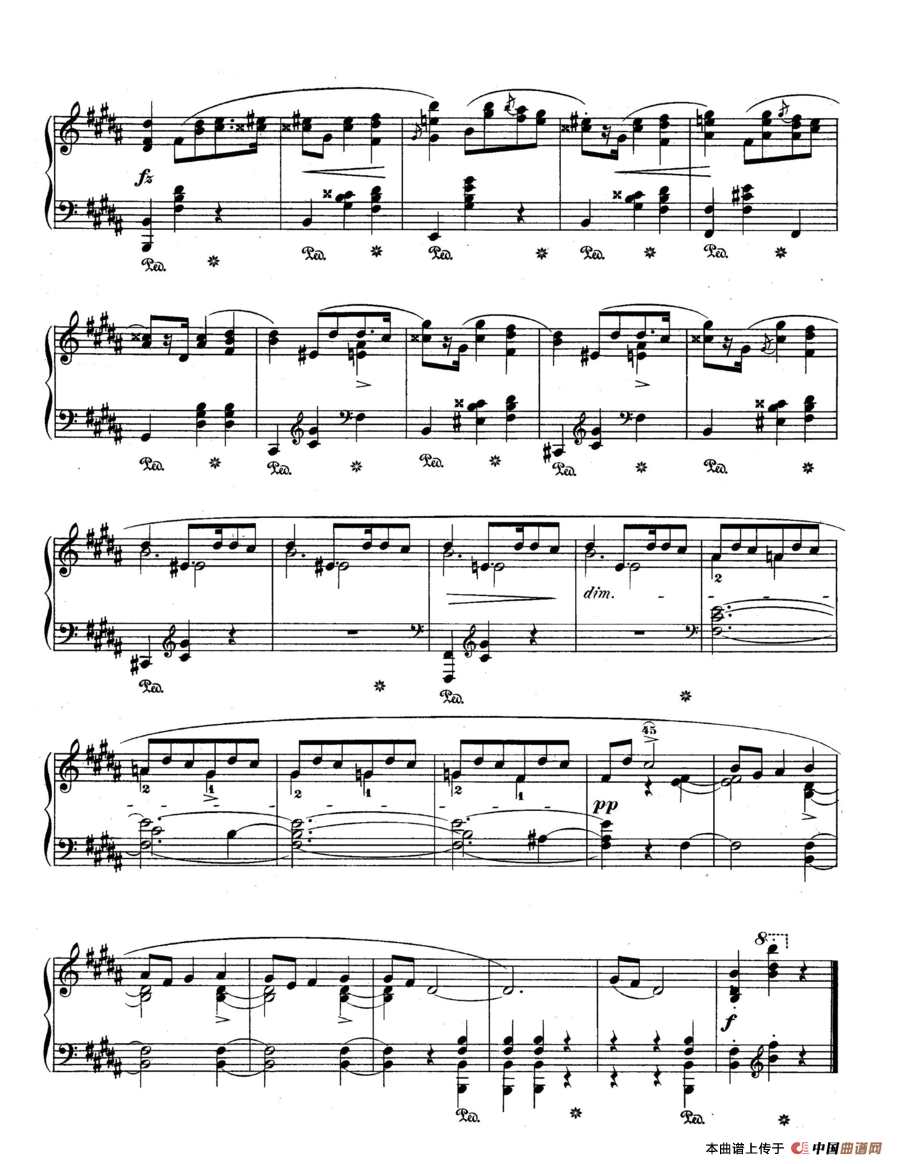 Trois Mazurkas Op·63（3首玛祖卡舞曲-1）