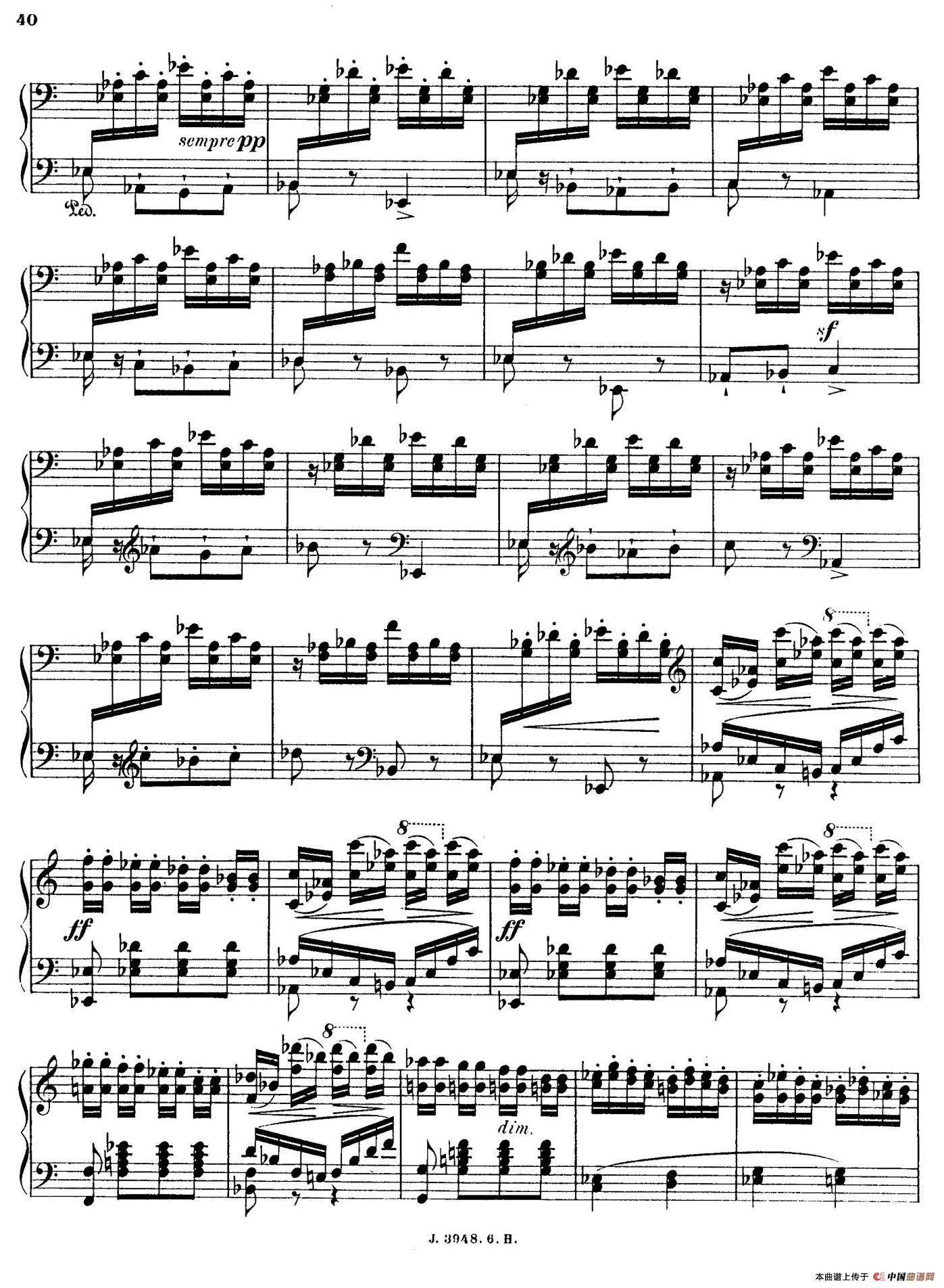 6 Etudes de Concert（6首音乐会练习曲·6）