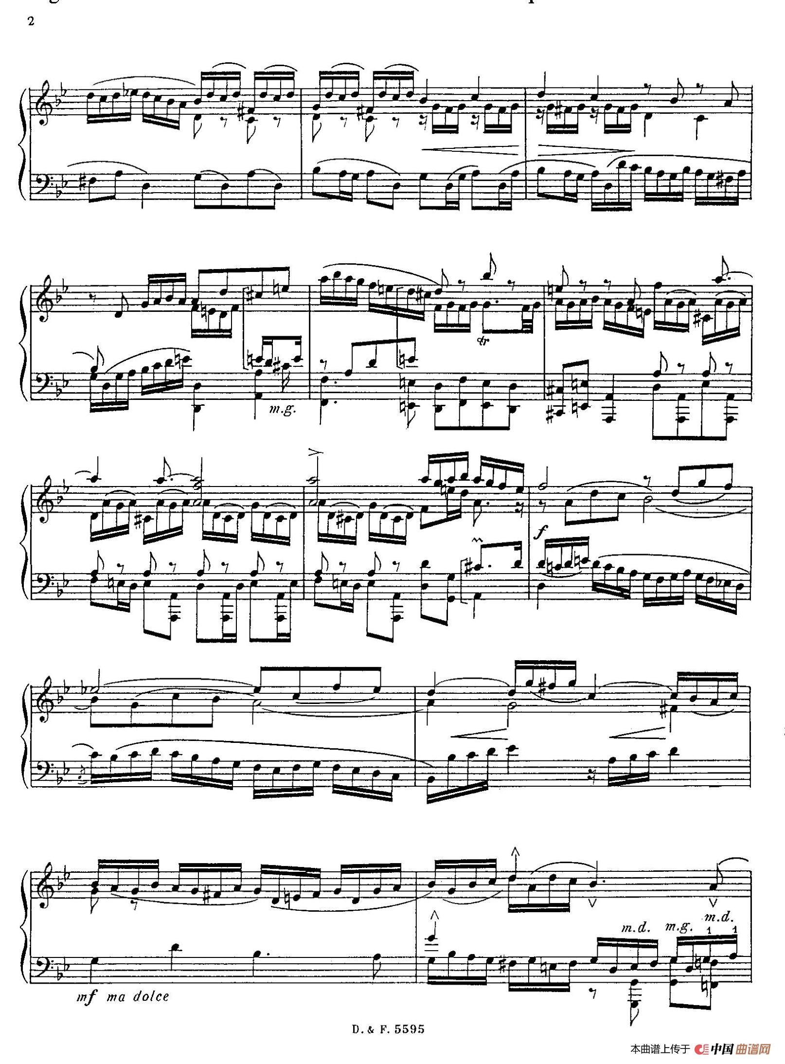 Fugue in g Minor BWV 578（g小调赋格·菲利普改编钢琴