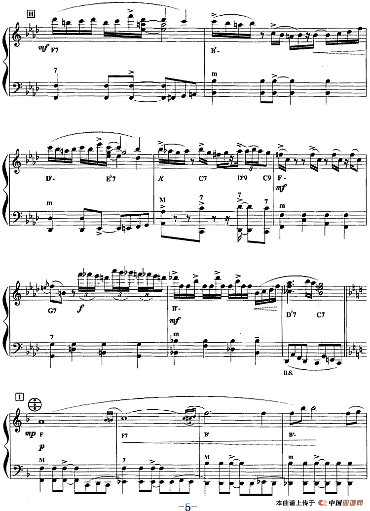 手风琴爵士乐曲：Milonga sin Palabras 米朗·帕拉斯