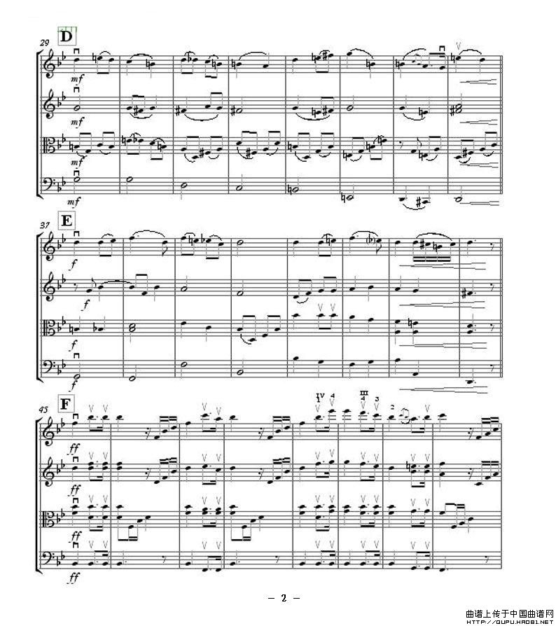 Bridal Chorus from小提琴谱