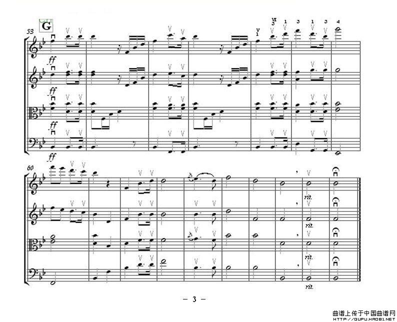 Bridal Chorus from小提琴谱