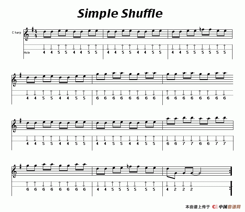 Simple Shuffle（布鲁斯）