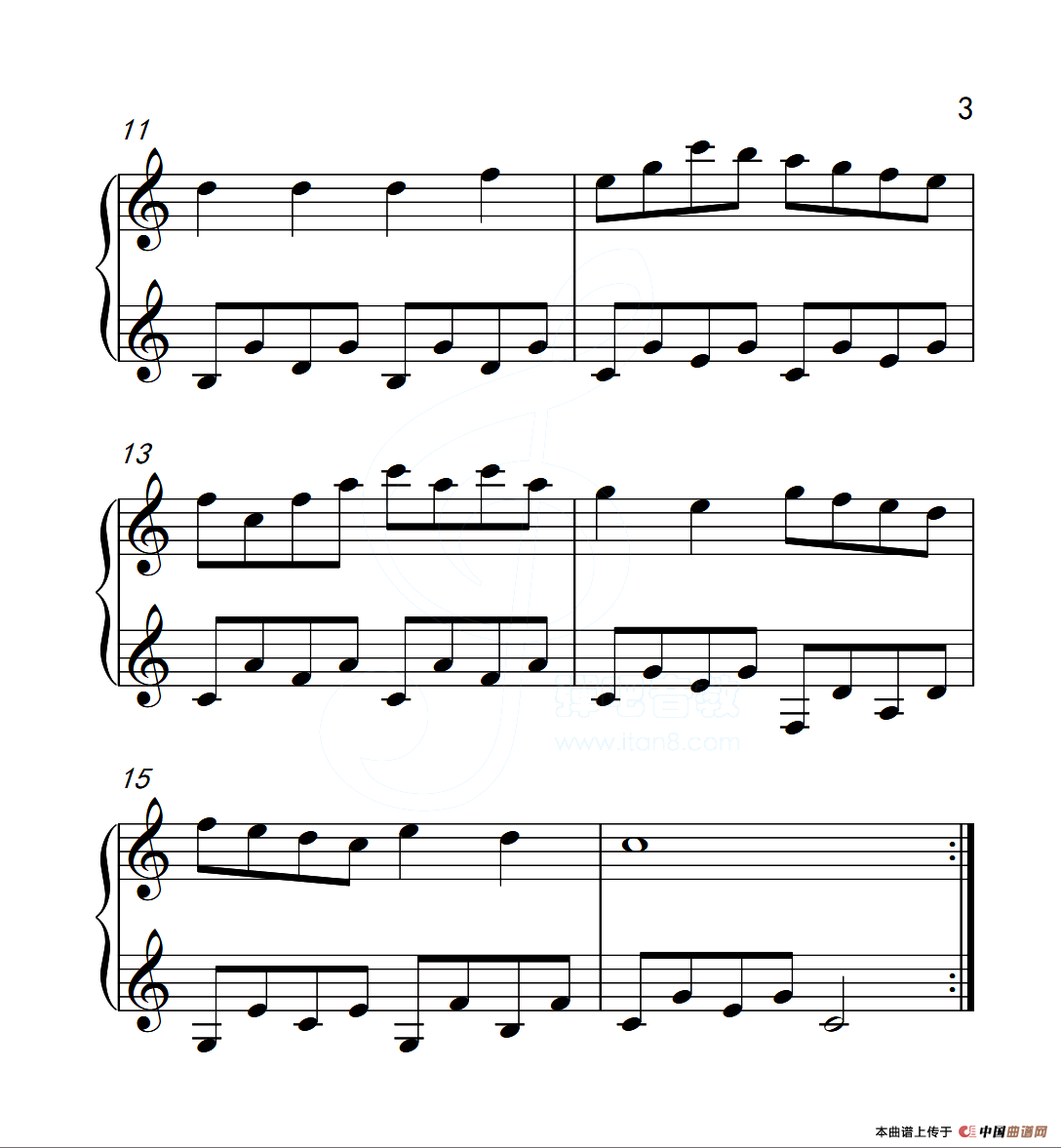 第一级A组 练习曲（中国音乐学院钢琴考级作品