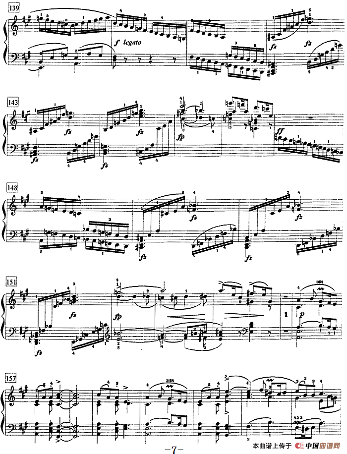 钢琴教程第八级 大型乐曲（A大调奏鸣曲 Op.120 第