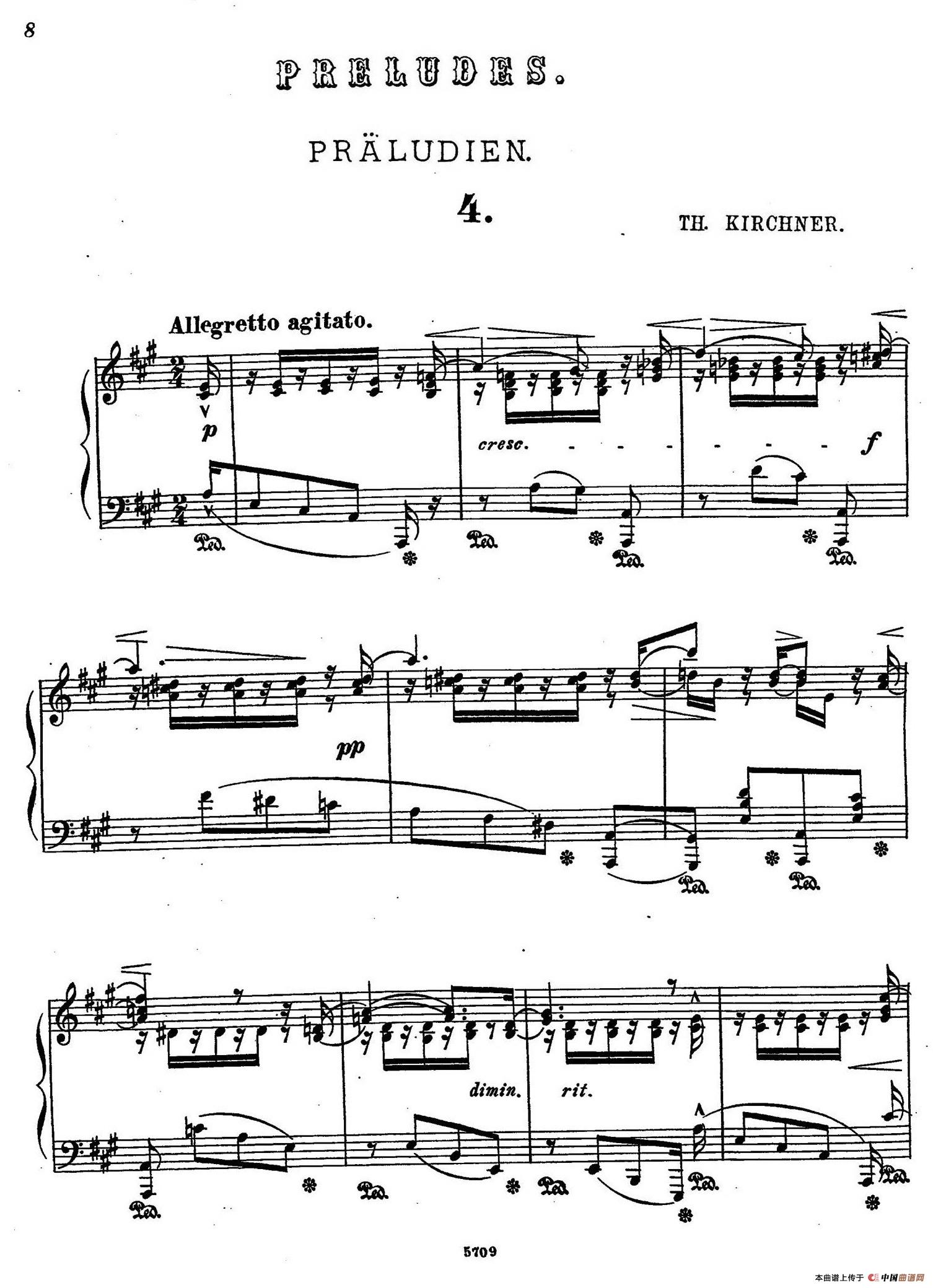 16 Preludes Op.9（16首前奏曲·4）