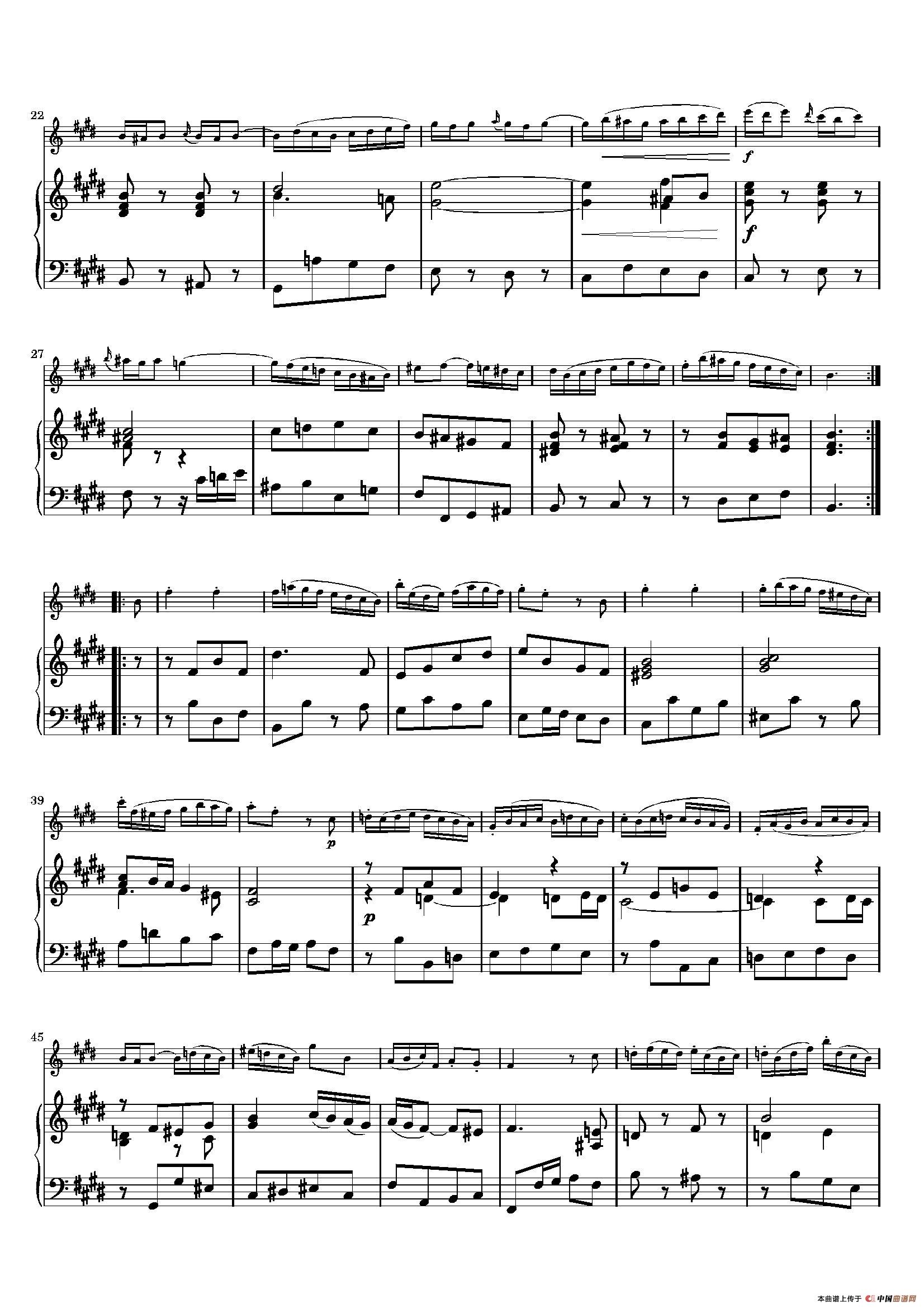 Allegro（BWV1035 ）