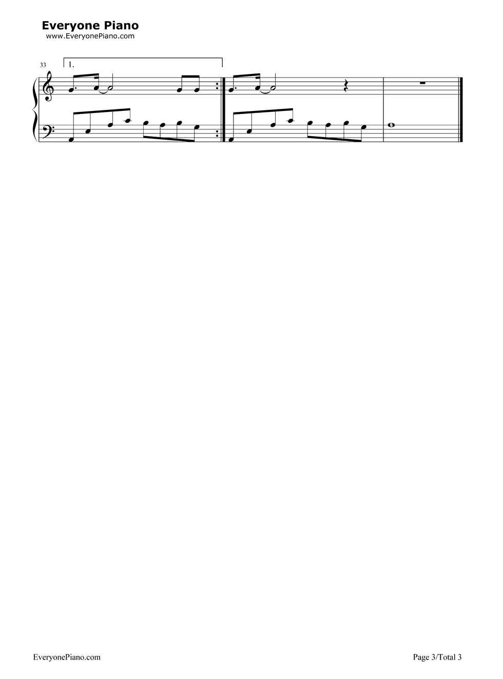 《画心》（《画皮》主题曲张靓颖演唱）钢琴谱