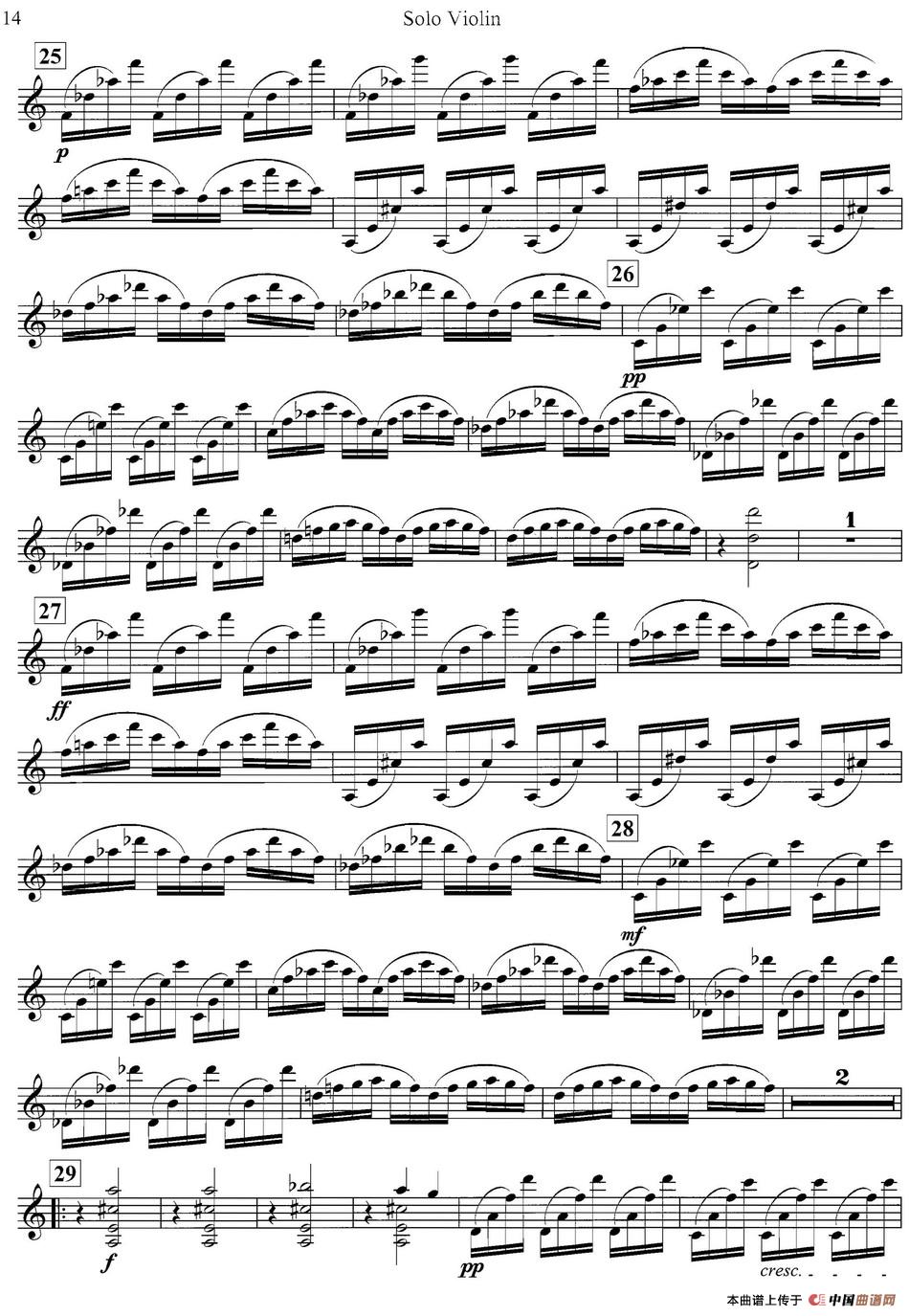 PHILIP GLASS Violin Concerto（格拉斯小提琴协奏曲III）