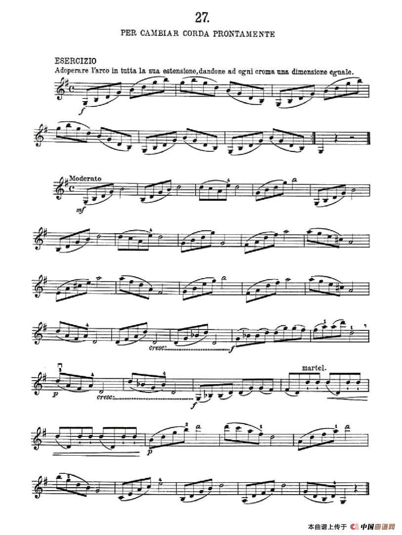 36 Studi Melodici E Facilissimi Op.48之21—30（36首容易旋