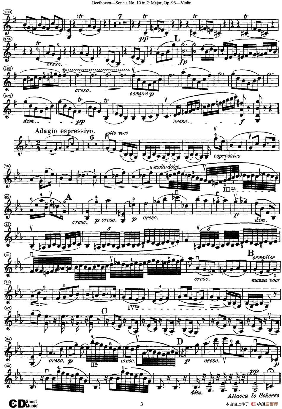 Violin Sonata No.10 in G Major Op.96_1