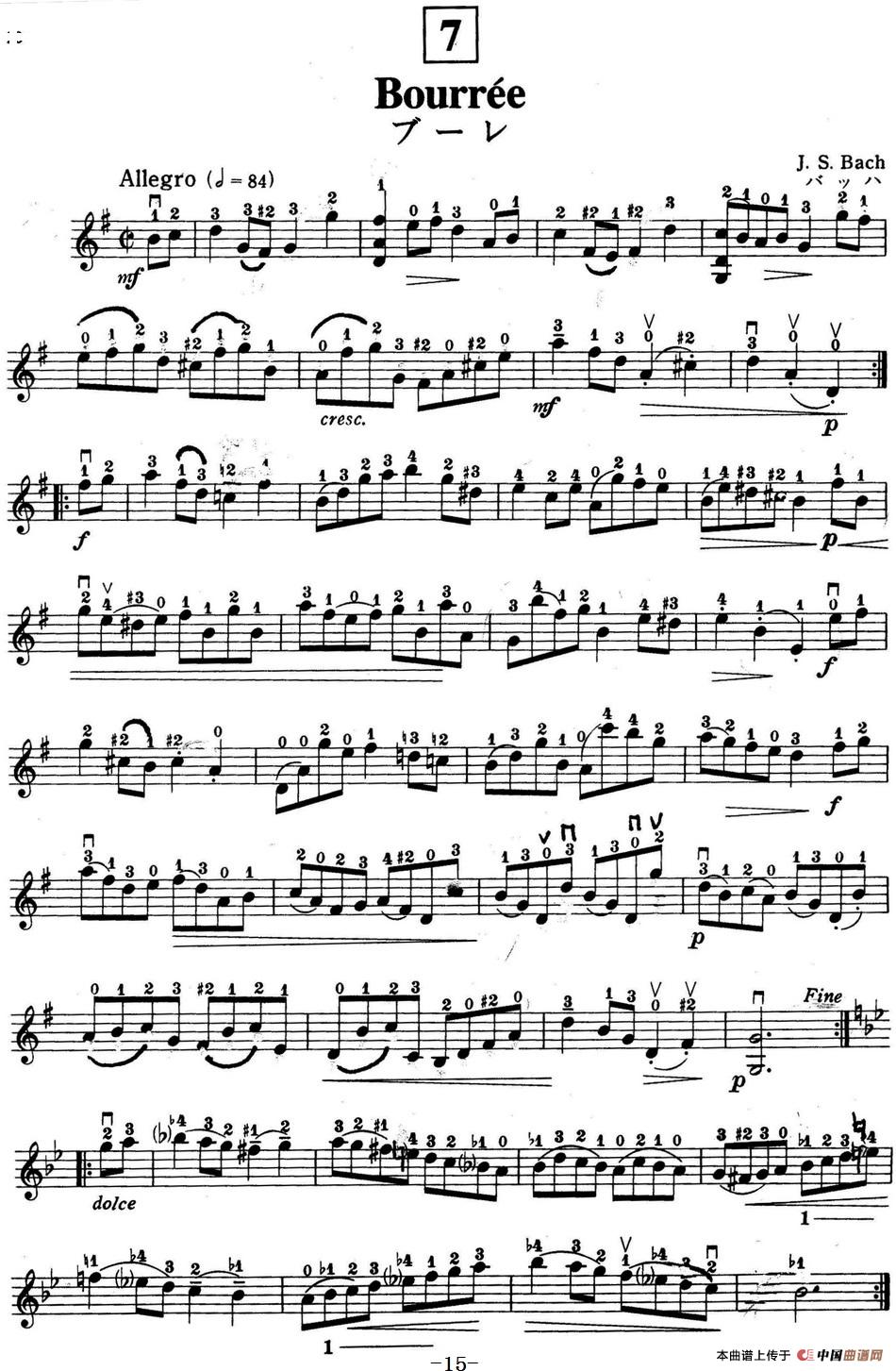铃木小提琴教材第三册（Suzuki Violin School VIOLIN
