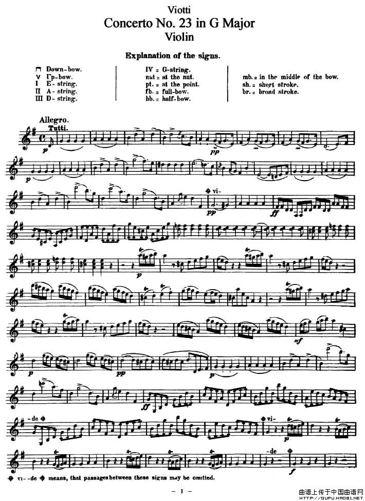 Concerto No.23 in G Major