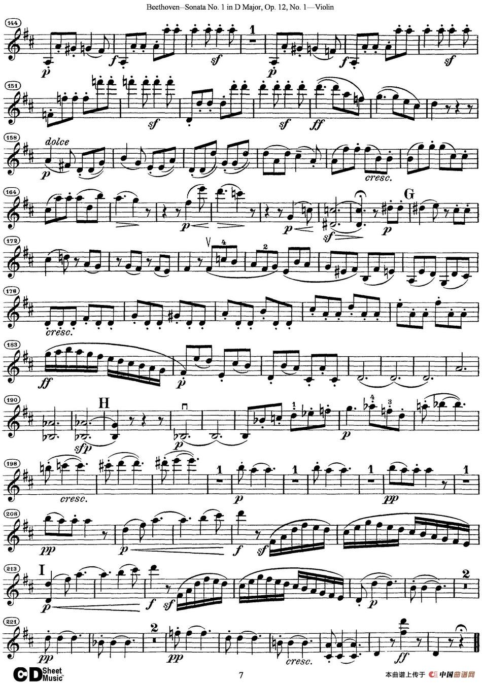 Violin Sonata No.1 in D Major Op.12 No.1_3