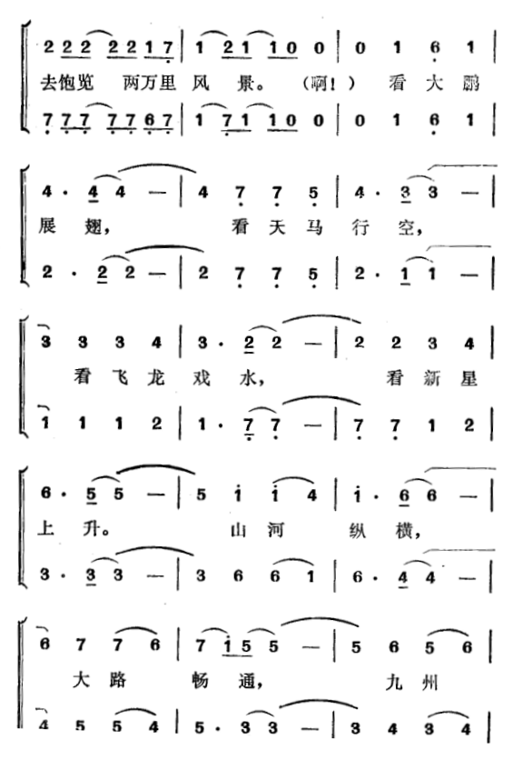 风吹两万里（电视片《走马体坛两万里》主题歌）