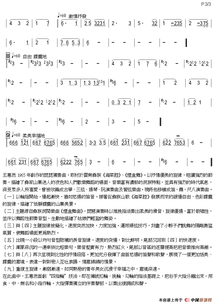 彝族舞曲（箫）