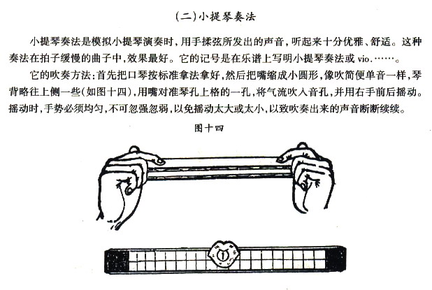 考级八级曲目：采槟榔口琴谱
