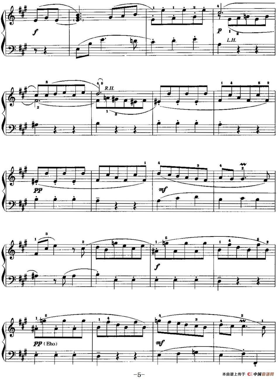 手风琴复调作品：小组曲