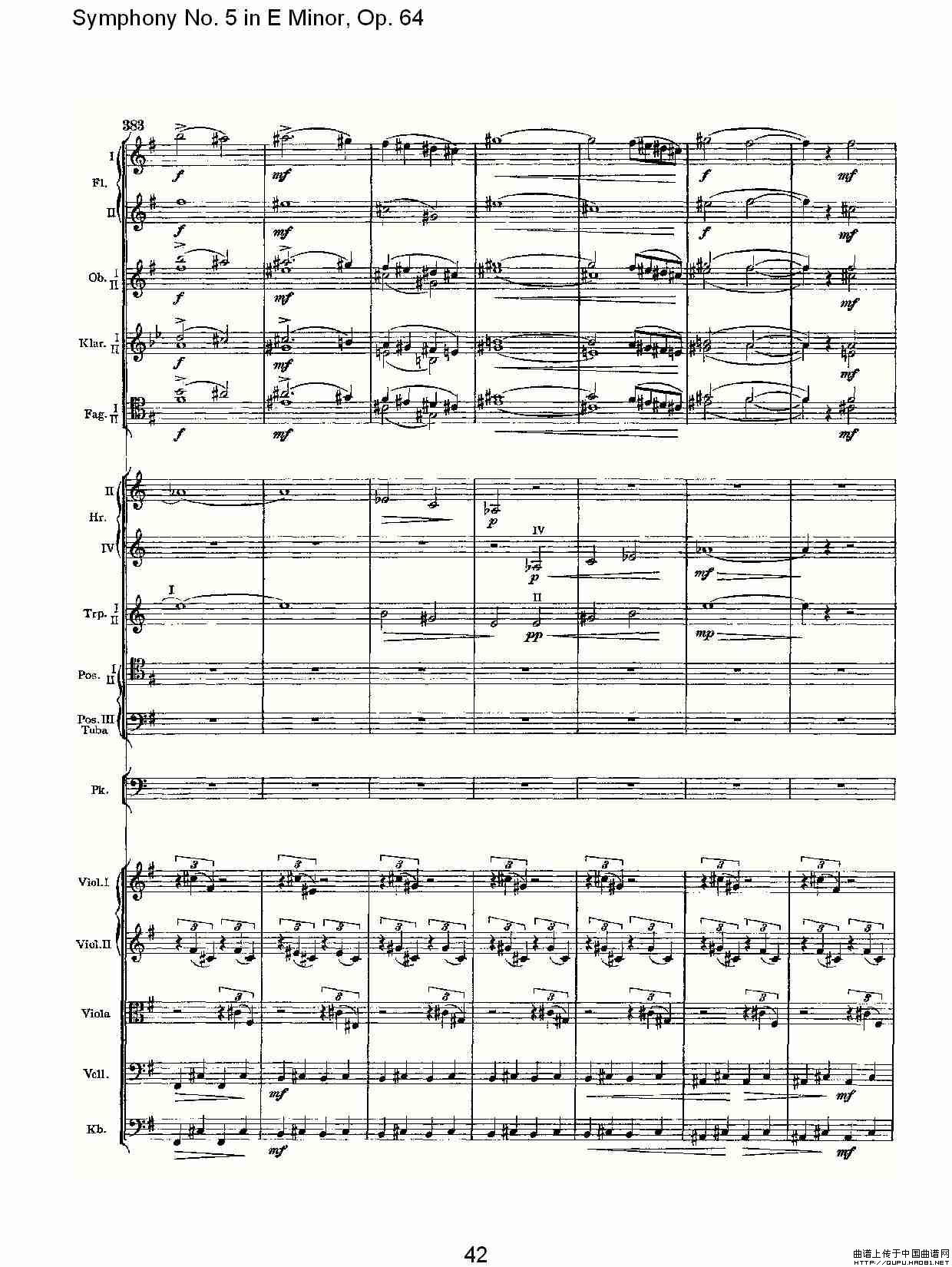 Symphony No. 5 in E Minor, Op.64（E小调第五交响曲 Op.