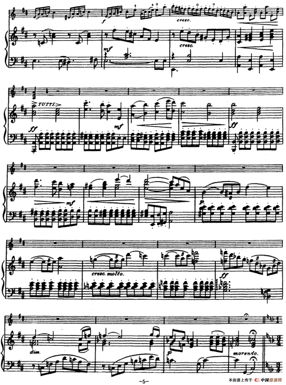 塞茨初级小提琴协奏曲Op.22（D大调学生协奏曲）