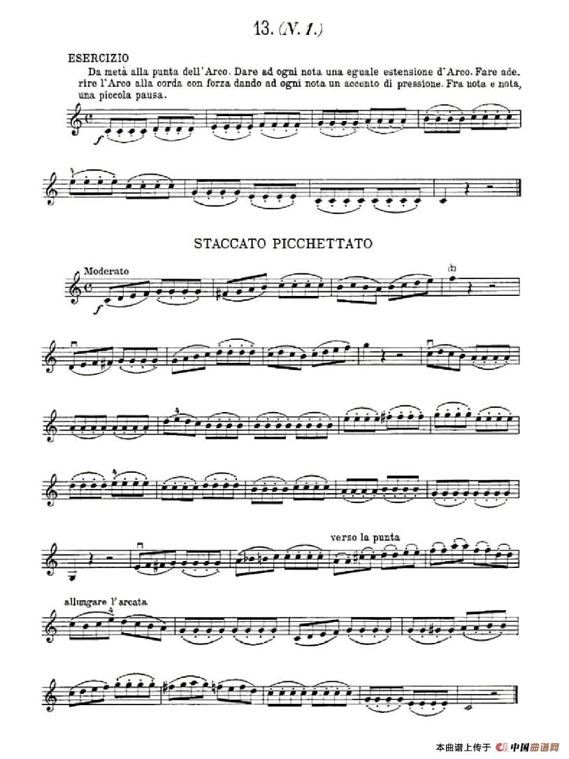 36 Studi Melodici E Facilissimi Op.48之11—20（36首容易旋