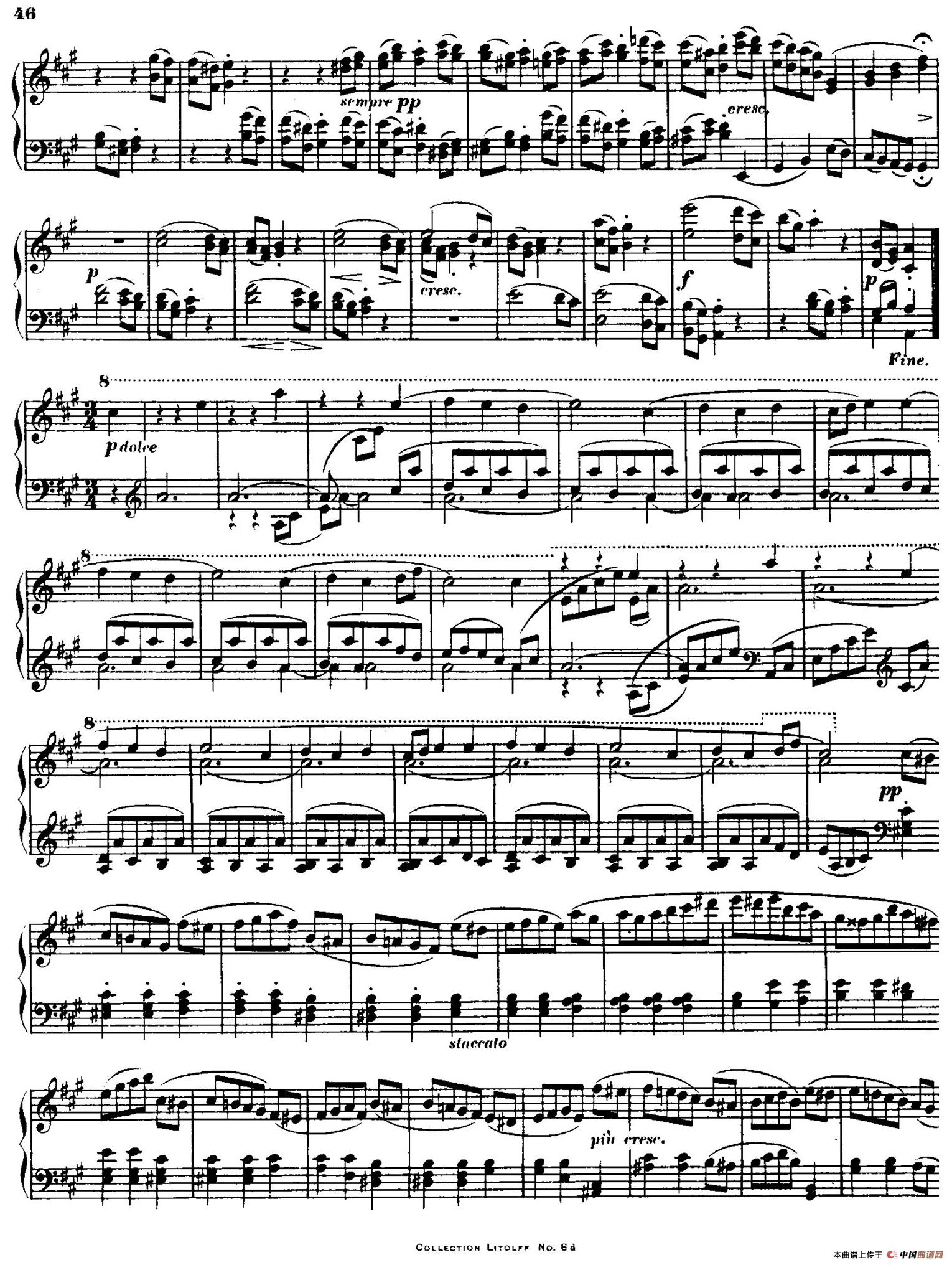 String Quartet No.15 in a Minor Op.132（a小调第十五弦乐