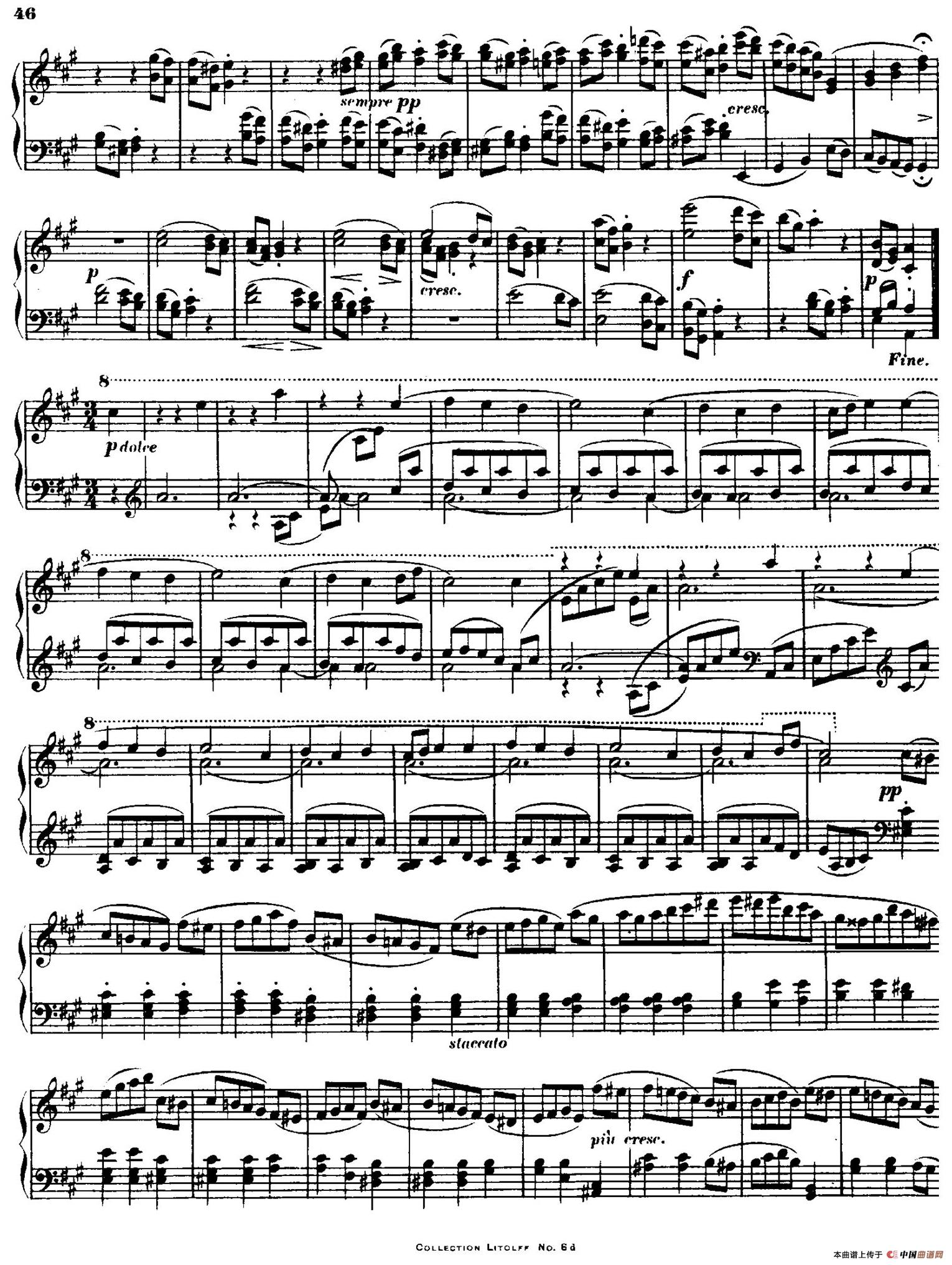 String Quartet No.15 in a Minor Op.132（a小调第十五弦乐