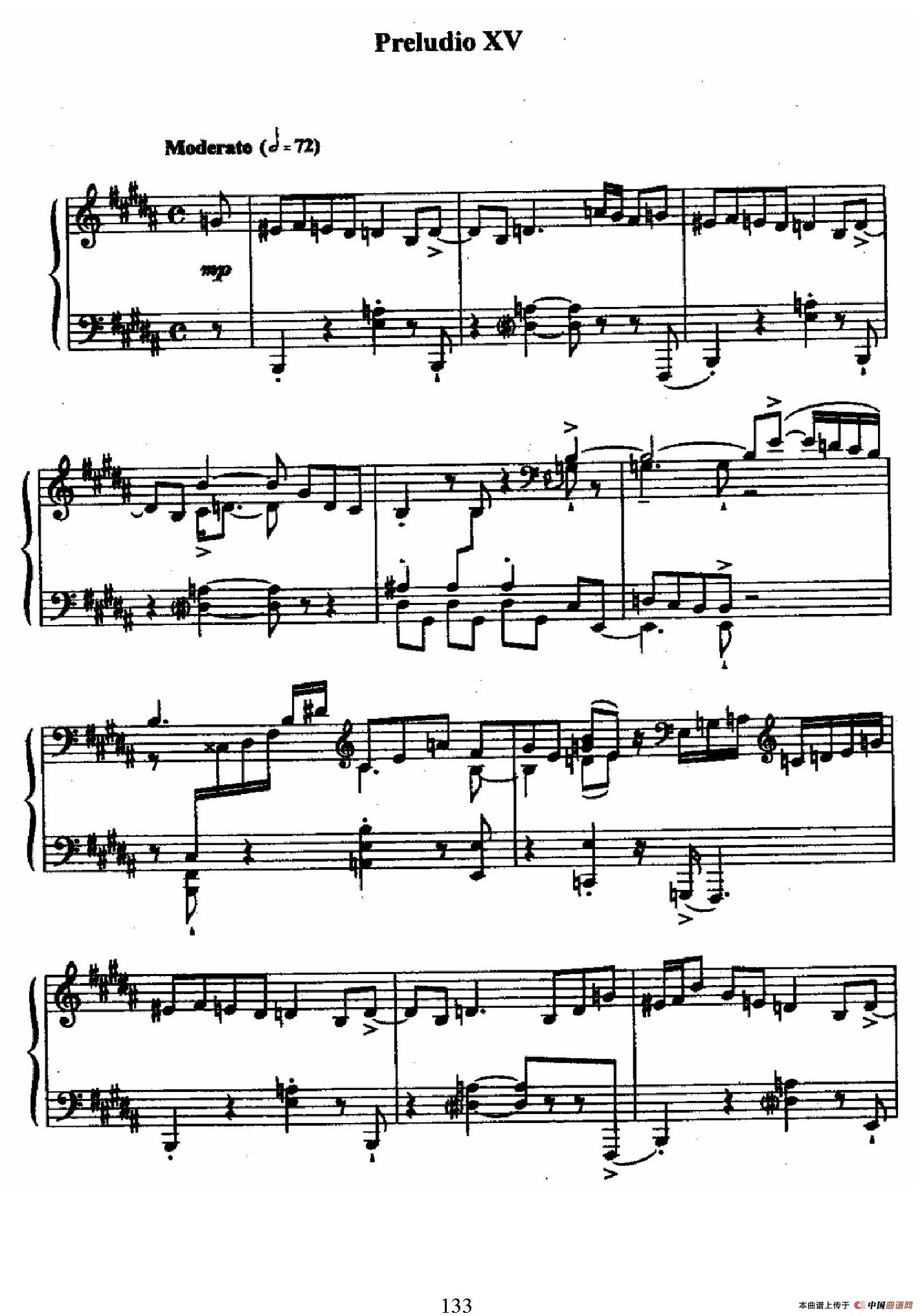 24 Preludes and Fugues Op.82（24首前奏曲与赋格·15）