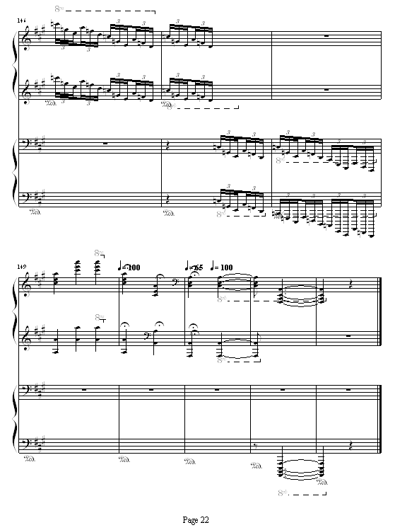 土耳其进行曲四手联弹钢琴谱