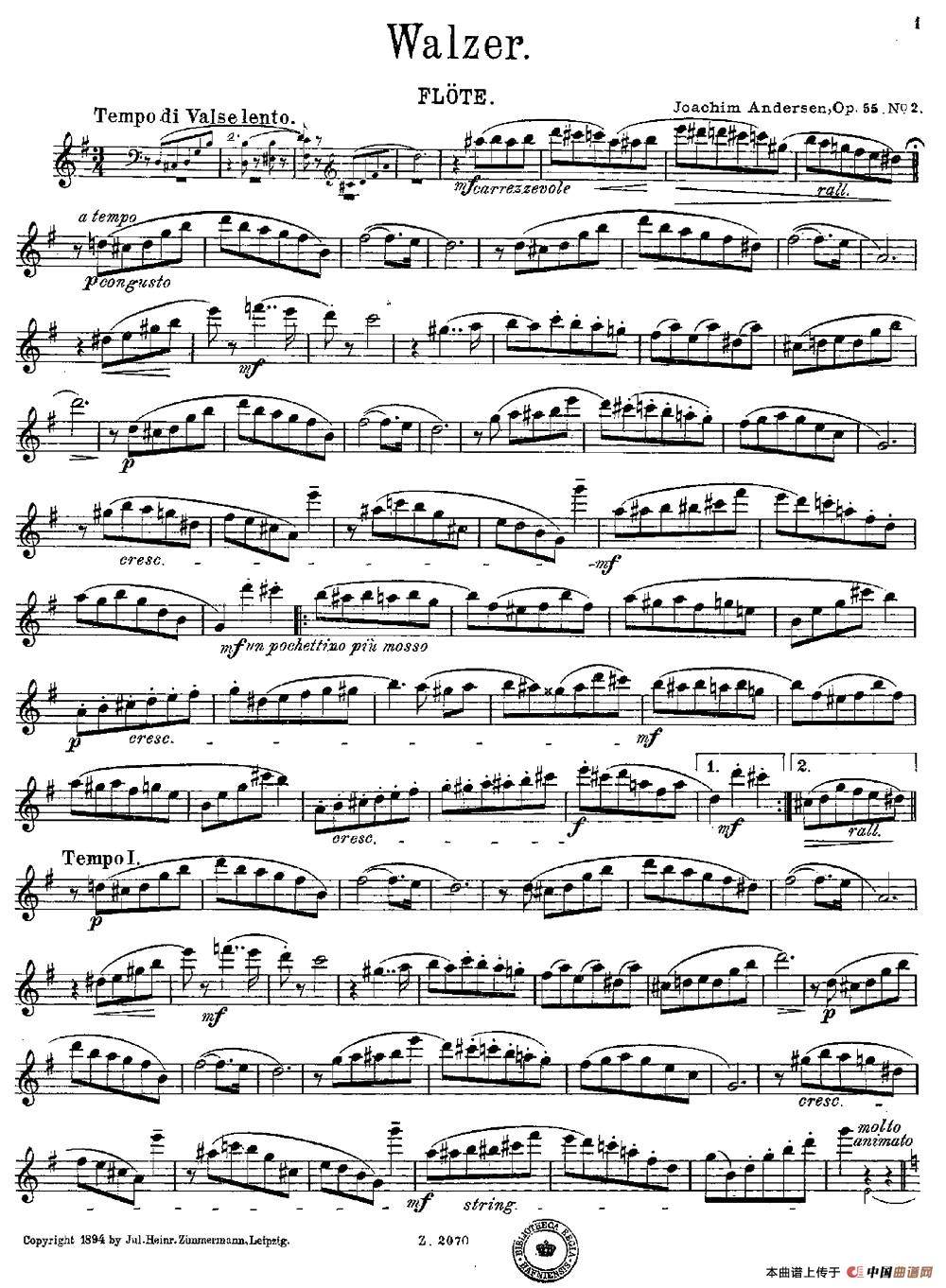 Walzer（Op.55 No.2）