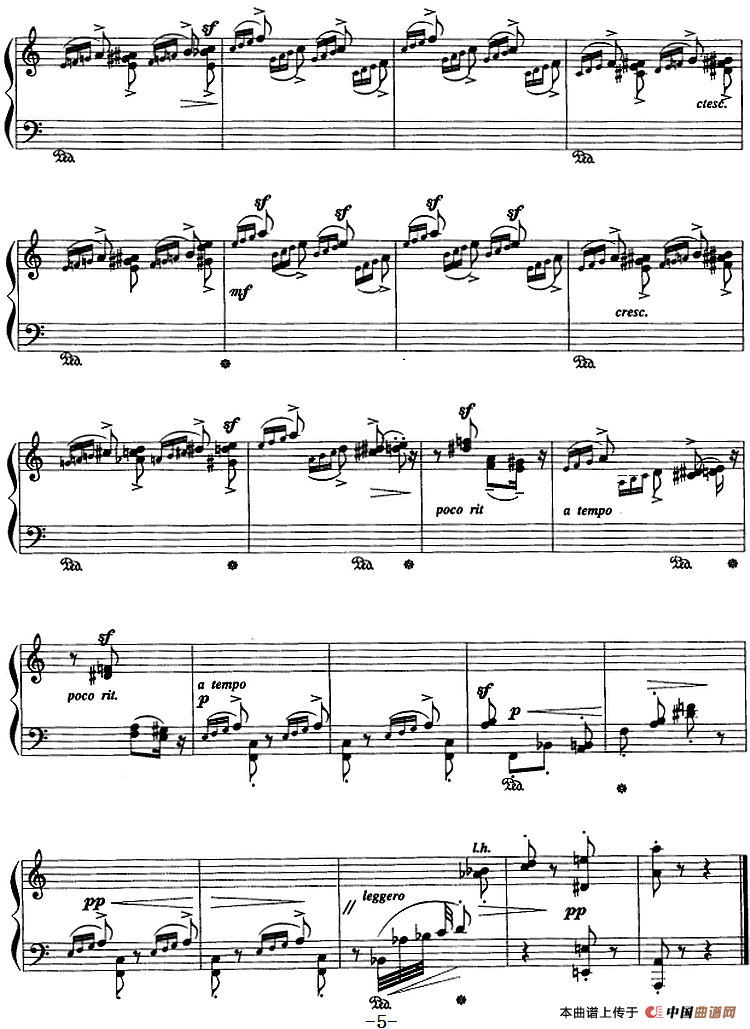 现代钢琴曲：20、小品