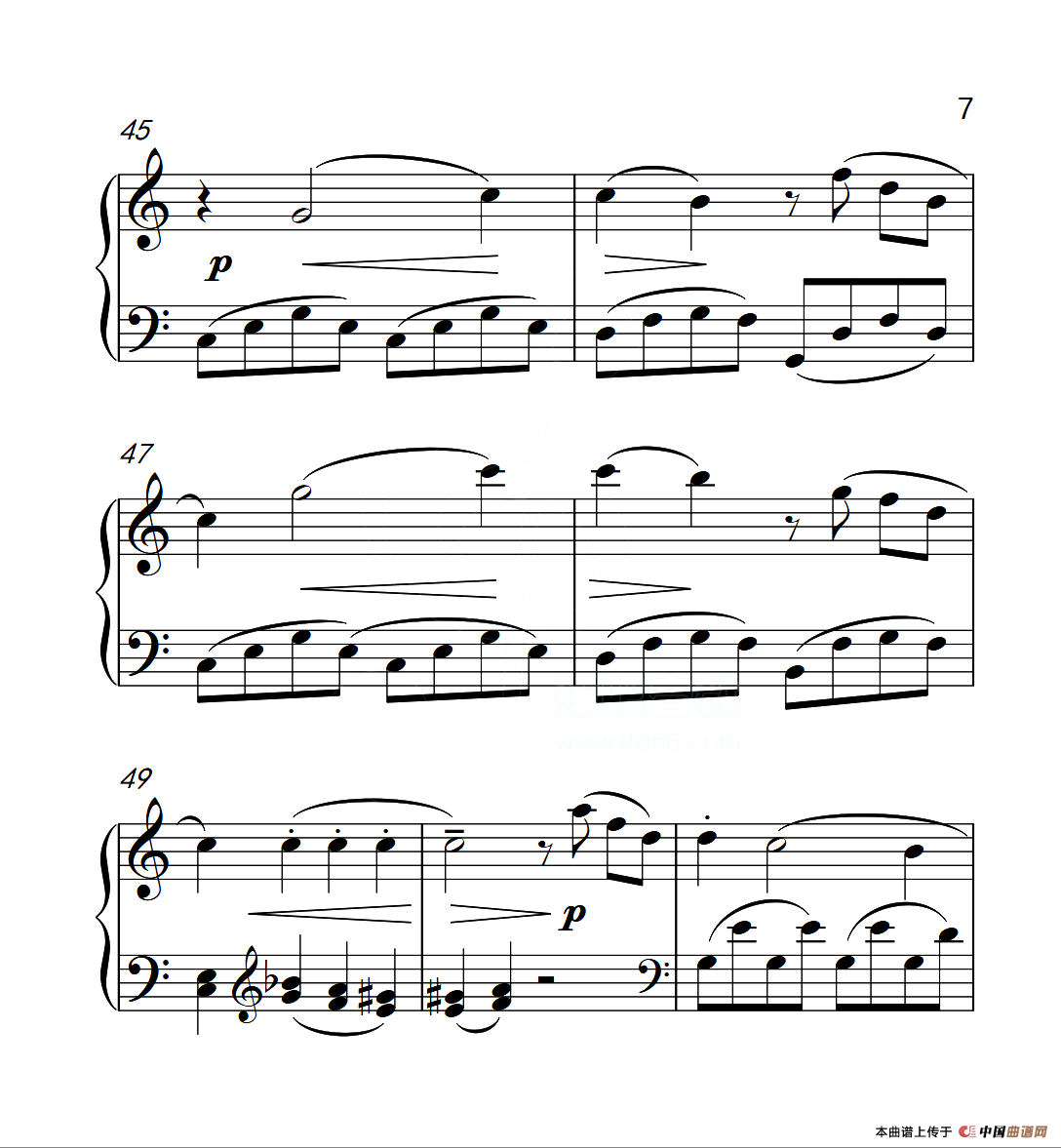 第四级B组 小奏鸣曲（中国音乐学院钢琴考级作品