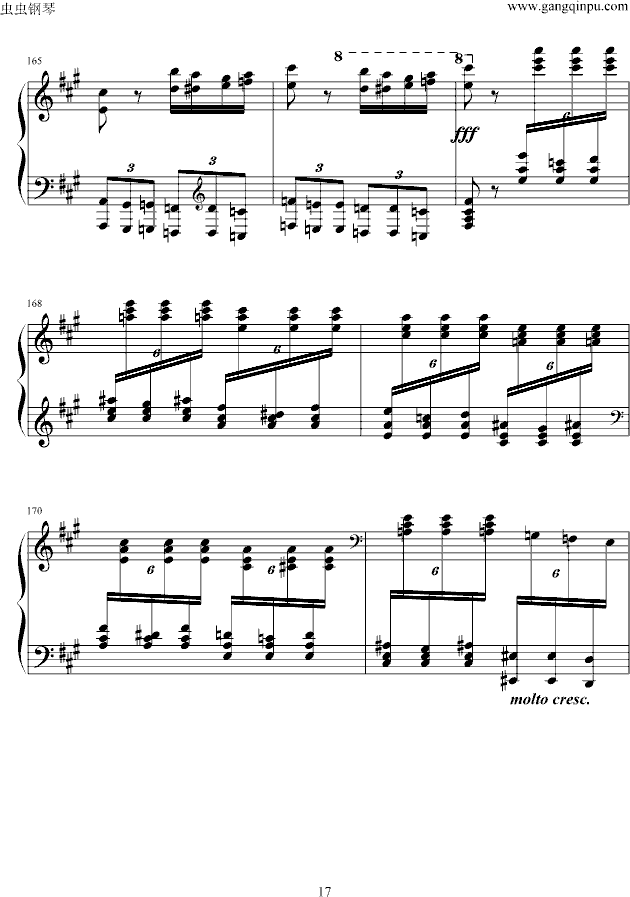 瓦洛多斯《土耳其进行曲》原版钢琴谱