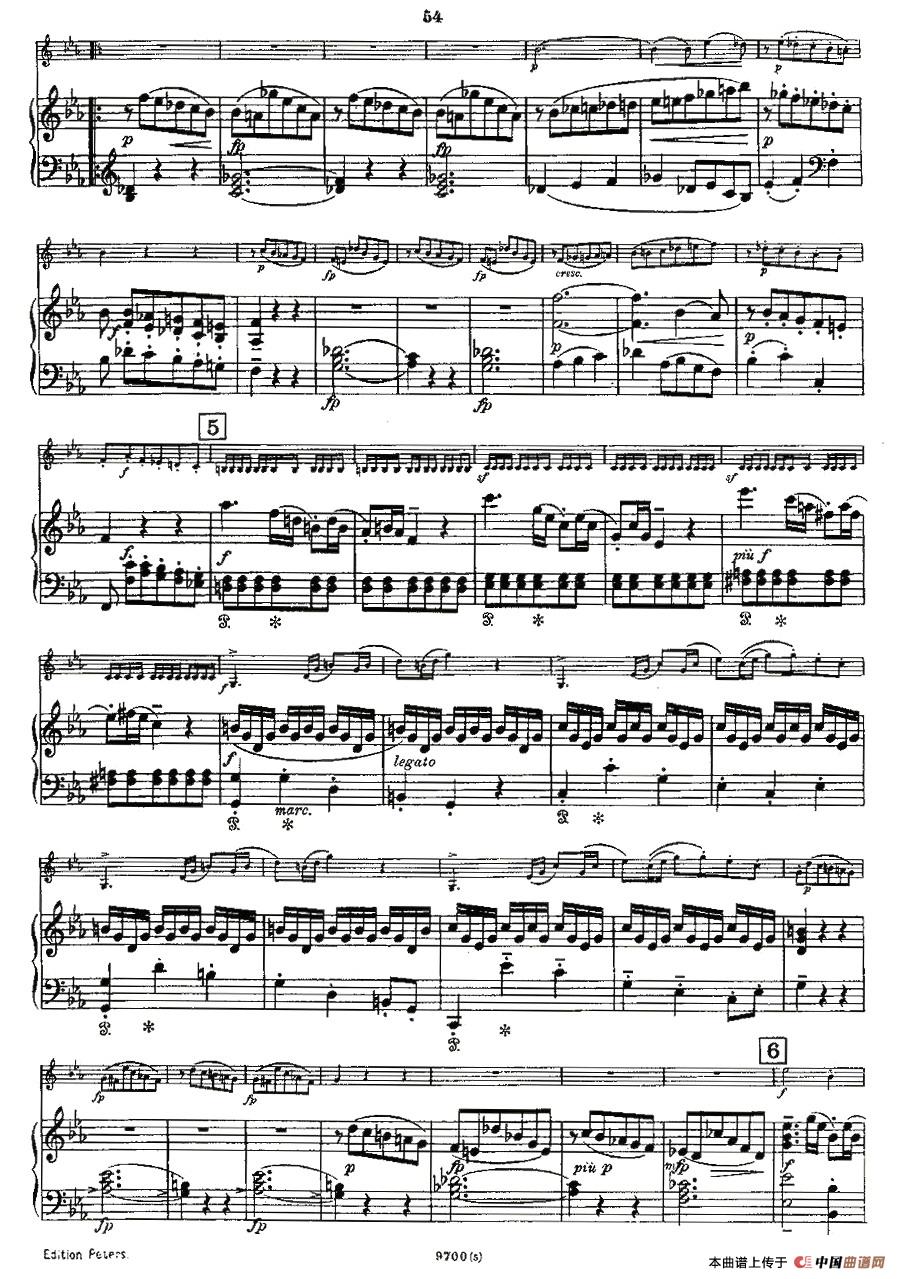Violin Sonata No.5第五小提琴奏鸣曲小提琴谱