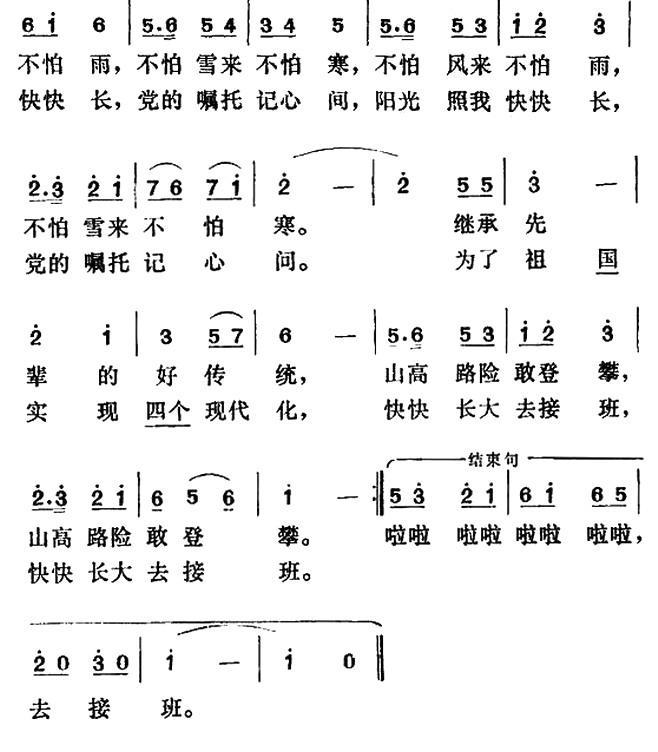 我是一朵小雪莲
