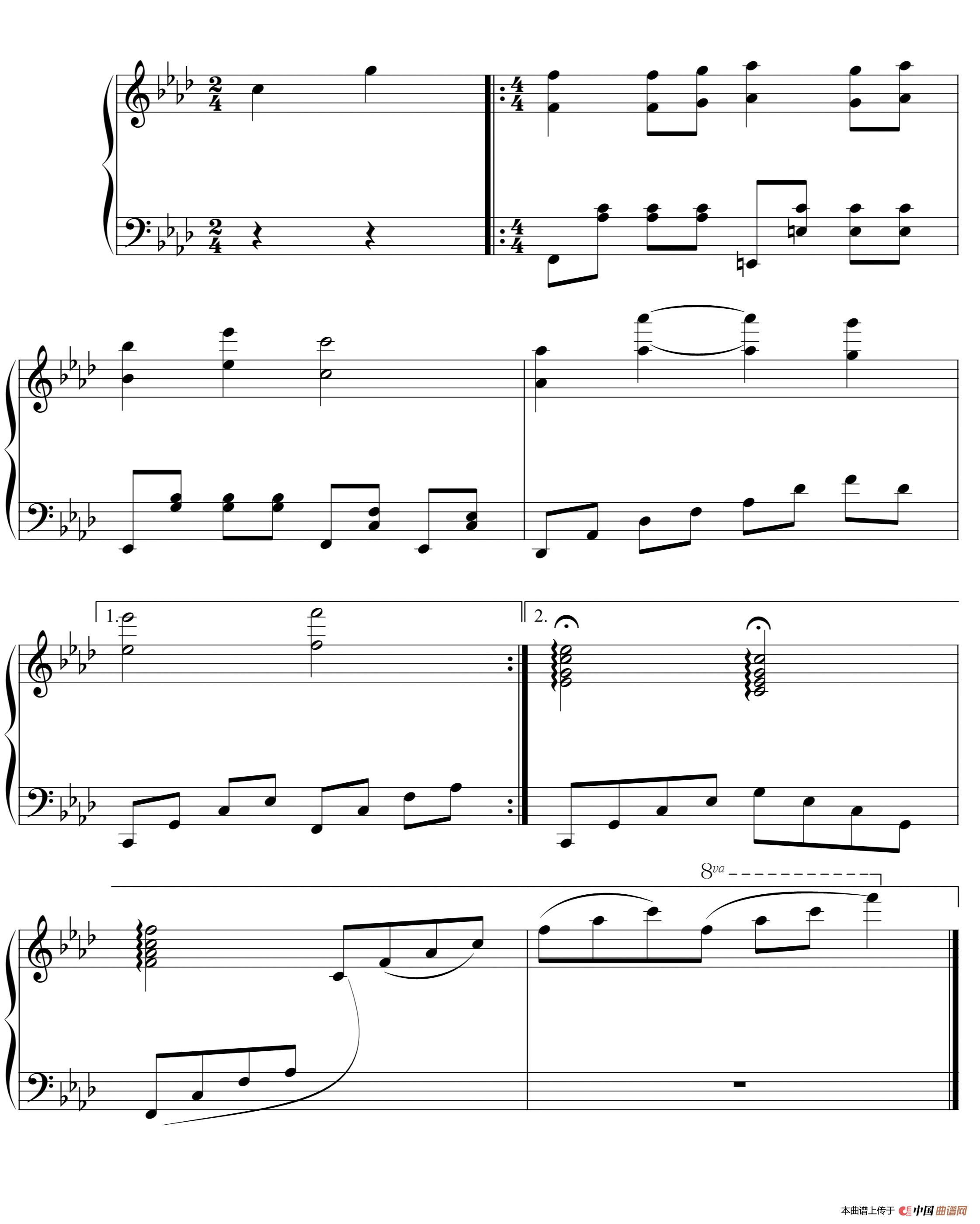 赵胤先钢琴曲谱《简爱Jane Eyre》（电影《简爱J