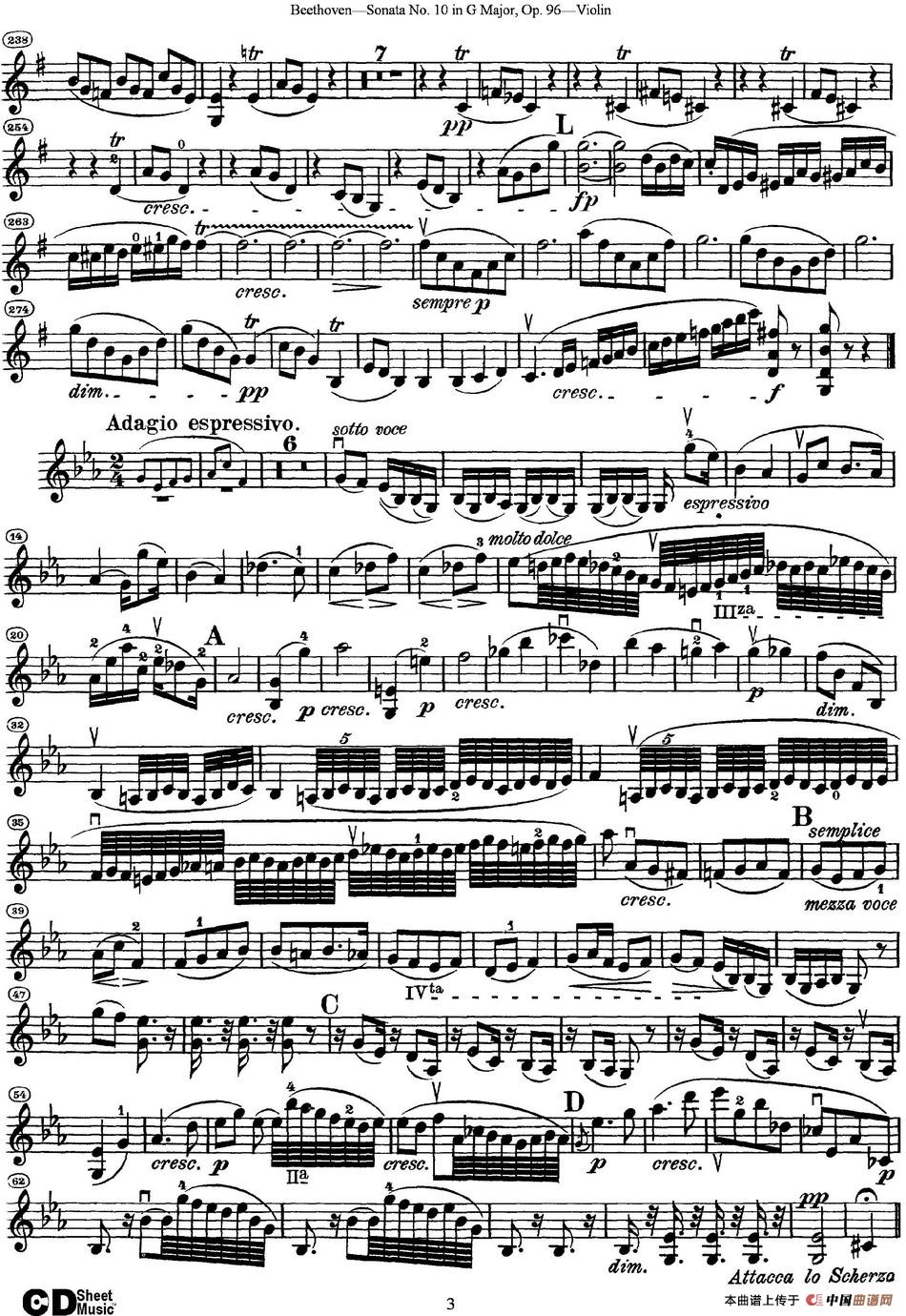 Violin Sonata No.10 in G Major Op.96