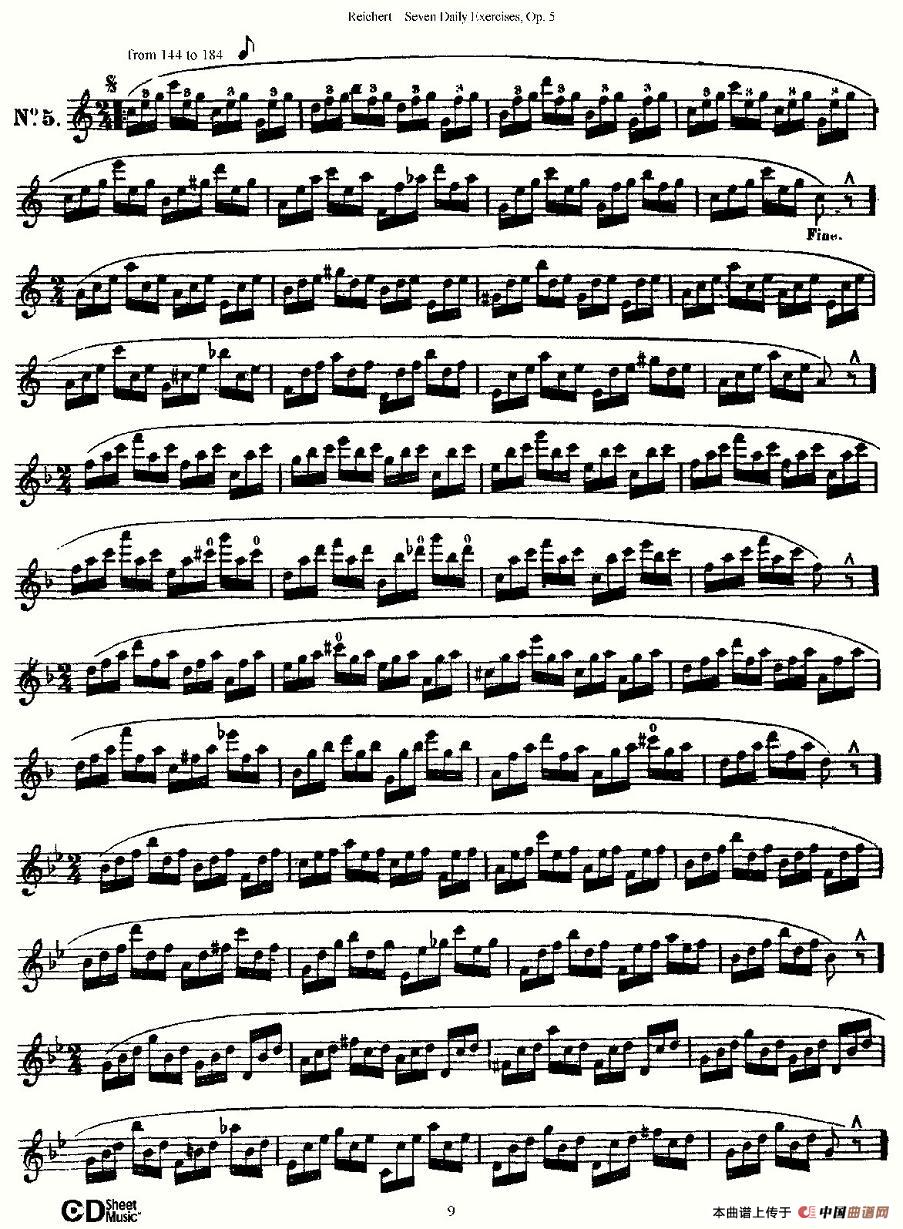 Seven Daily Exercises, Op.5（每日练习七首，作品5号）