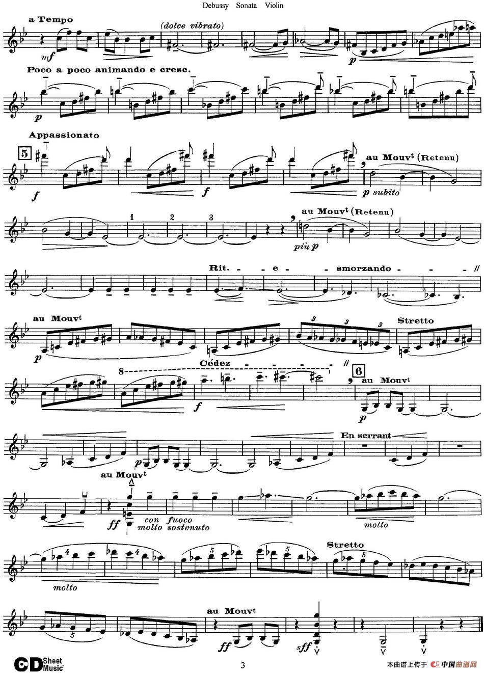 Debussy Sonata