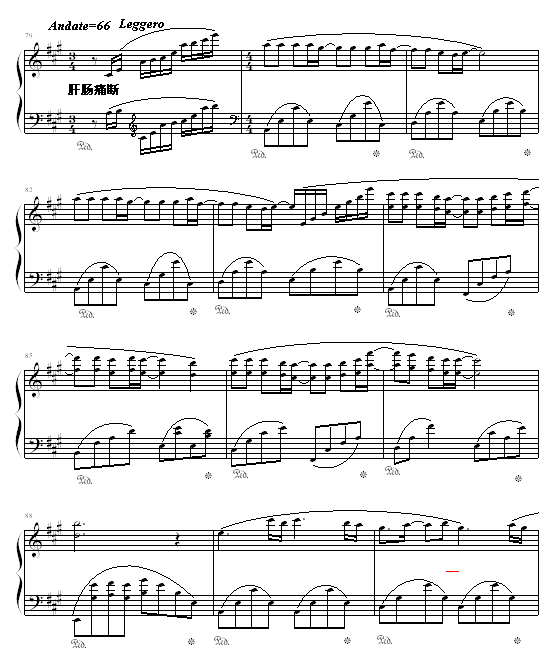 理查德钢琴曲杂集钢琴谱