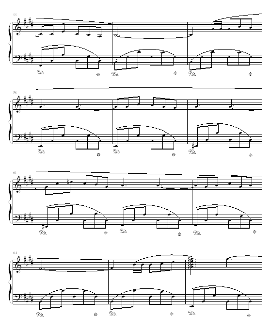 理查德钢琴曲杂集钢琴谱