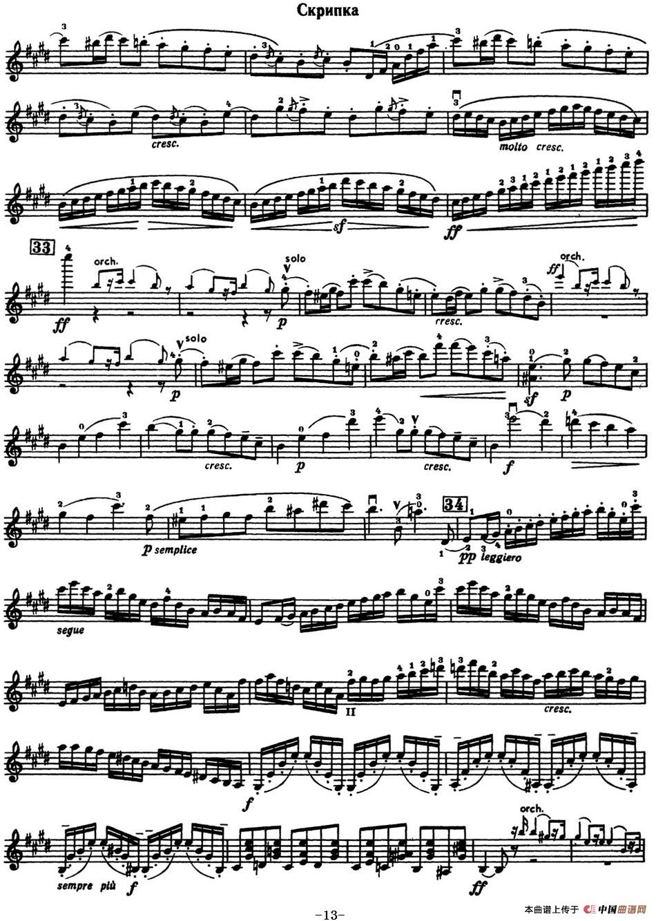 Concerto in E Minor（E小调小提琴协奏曲）