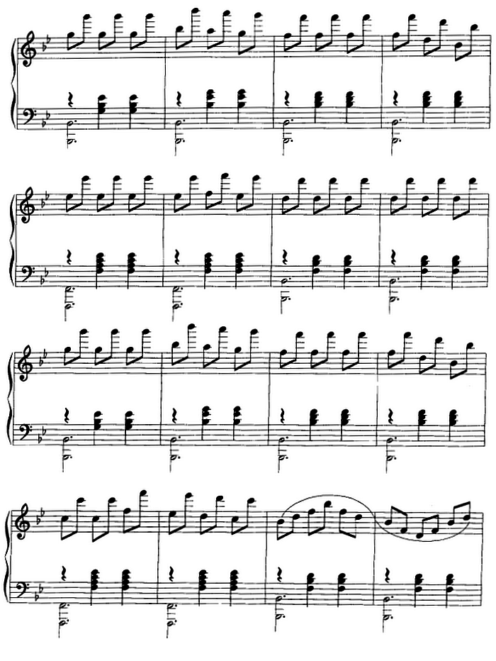钢琴小品：圆舞曲