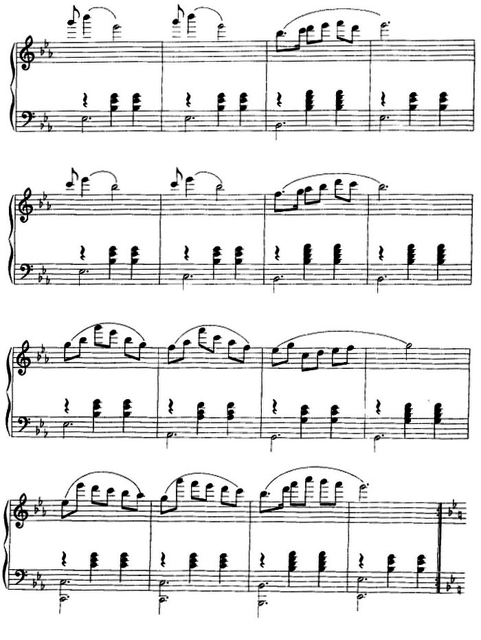钢琴小品：圆舞曲