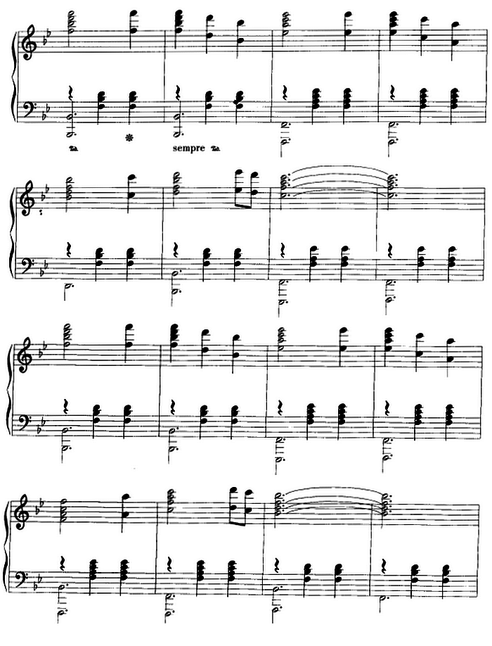 钢琴小品：圆舞曲
