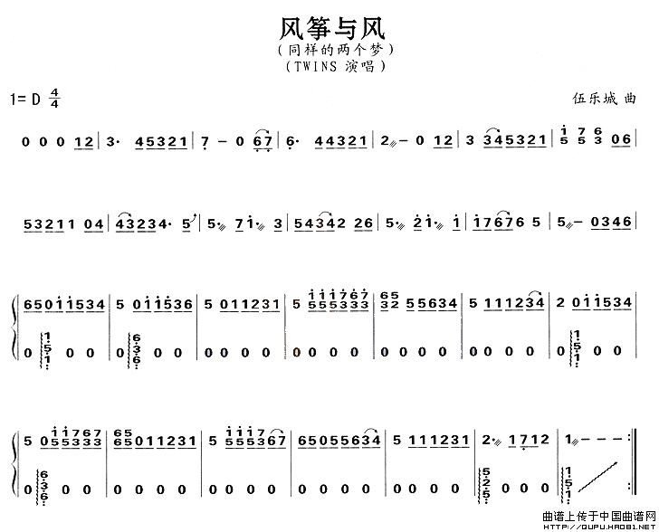 风筝与风