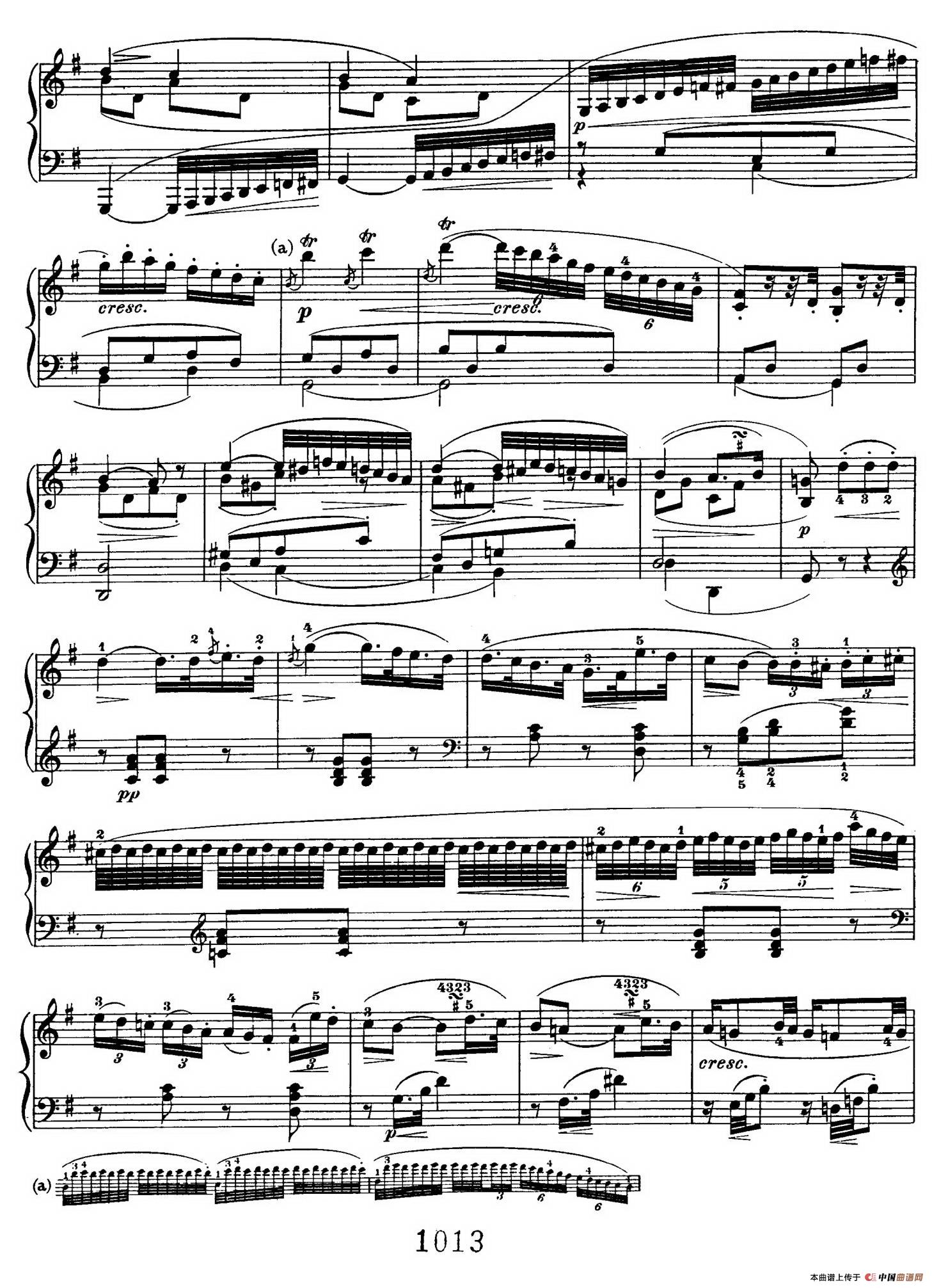 Two Rondos Op.51 No.1（2首回旋曲·2、G大调）