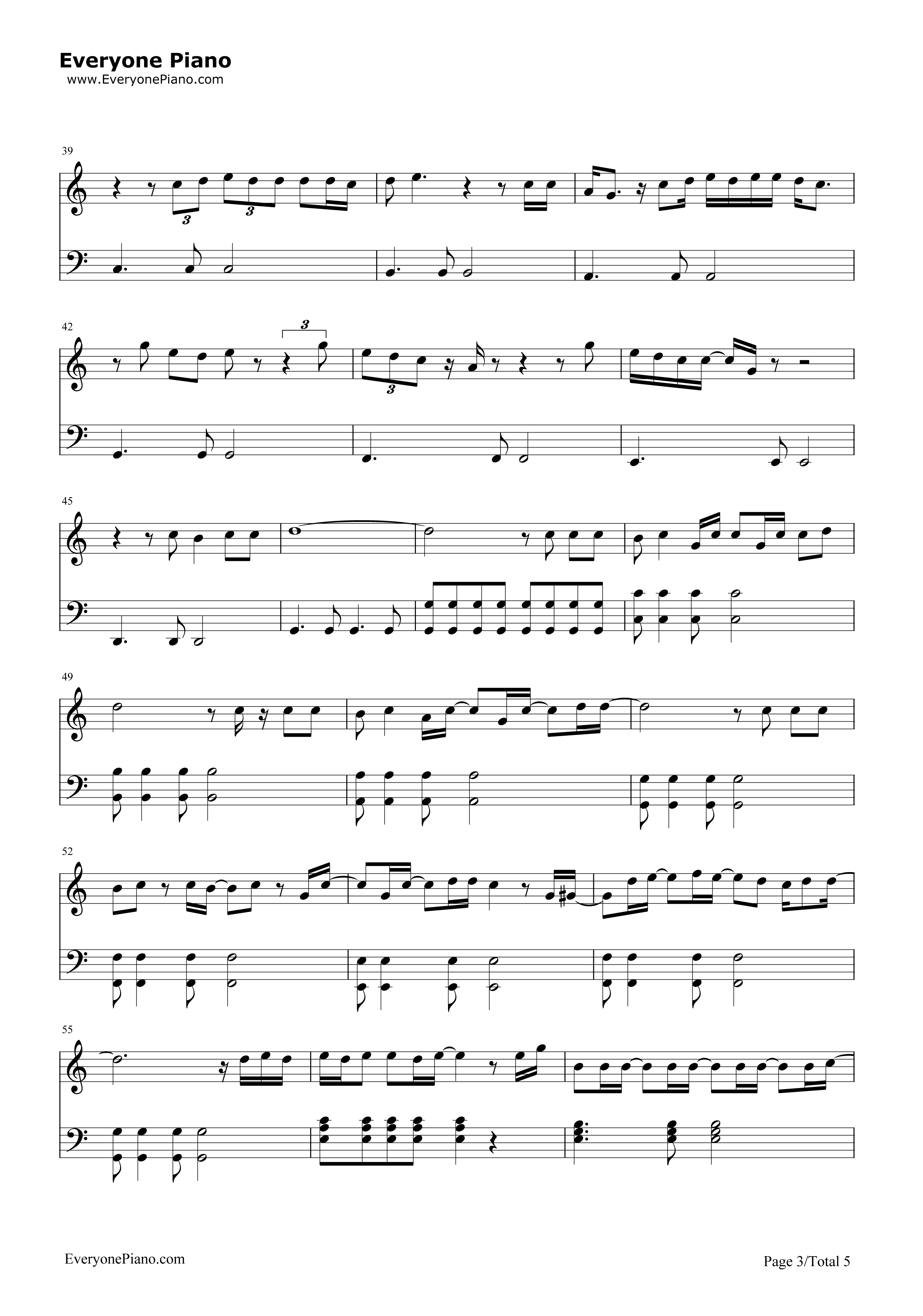 《Wherever You Are》吉他谱第4张