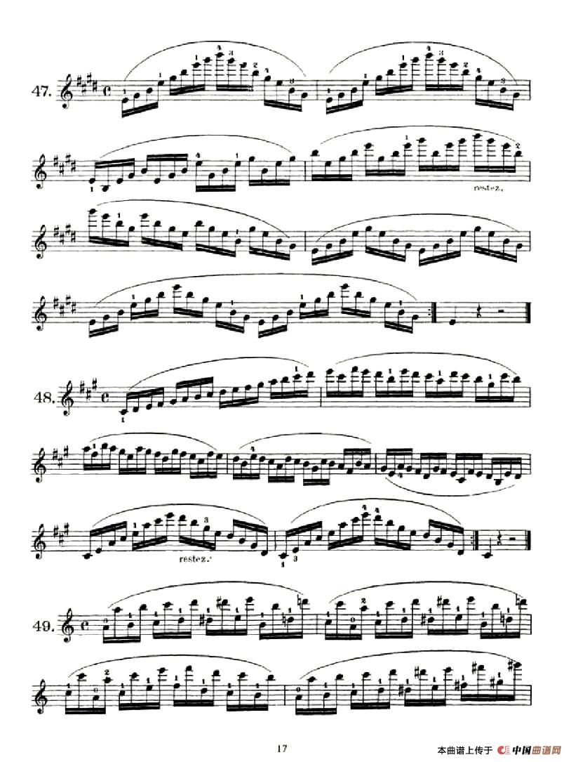 School of Mechanism,Op.74（小提琴技巧 作品.74）